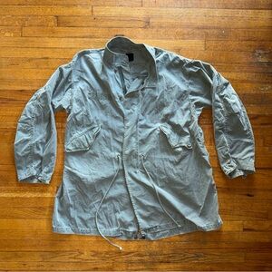 R‎ + A Oversized Longline Military Jacket One Size